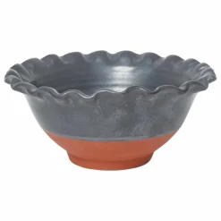 Saladier Lola en argile | Gris foncé