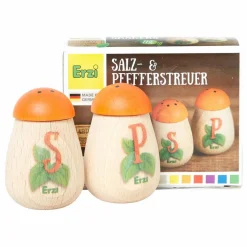 Salière et poivrier à jouer en bois