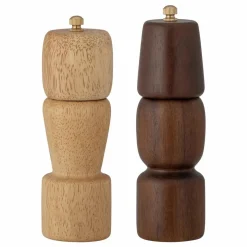 Salière et poivrière Mill en bois - Set de 2