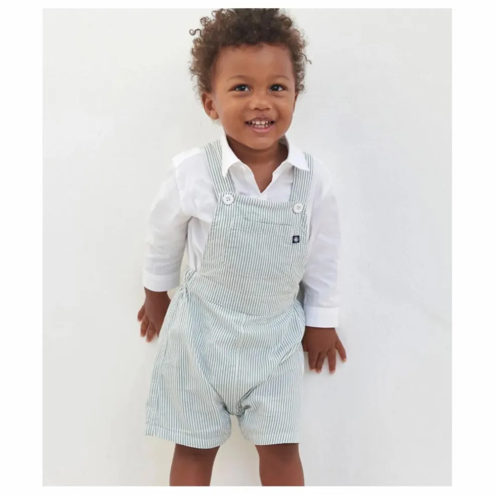 Salopette Belt Coton Bio | Ecru