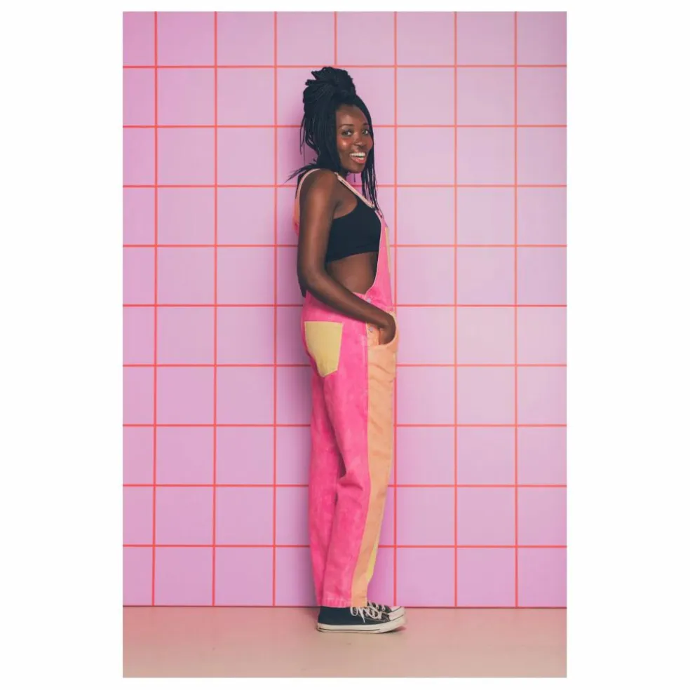 Salopette Chiclets - Collection Femme | Rose