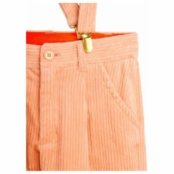 Salopette Clover Velours Côtelé | Saumon