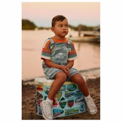 Salopette Courte Burton Vintage | Bleu jean