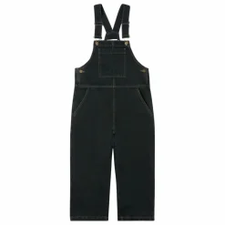 Salopette Droite | Denim noir