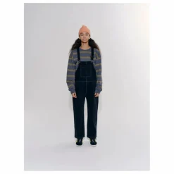 Salopette Droite | Denim noir