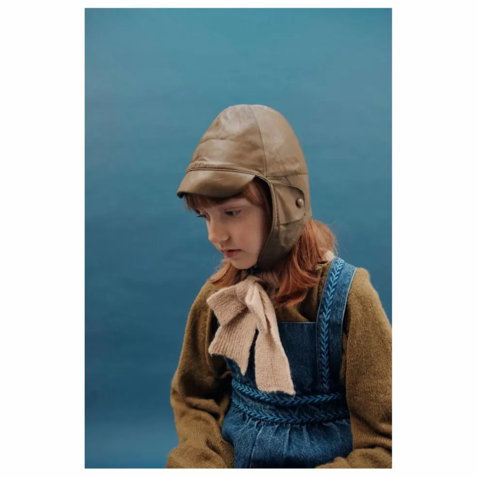 Salopette en Jean Brodée | Bleu