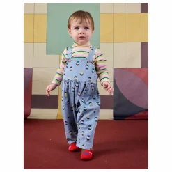 Salopette en Jean Pions | Bleu Clair