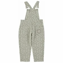 Salopette Fleurie | Gris clair