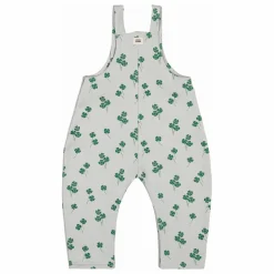Salopette Homer Trèfles Coton Bio | Gris