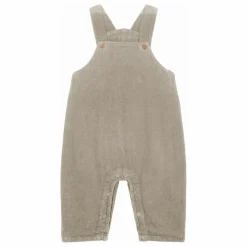 Salopette Homer Velours Côtelé Coton Bio | Gris