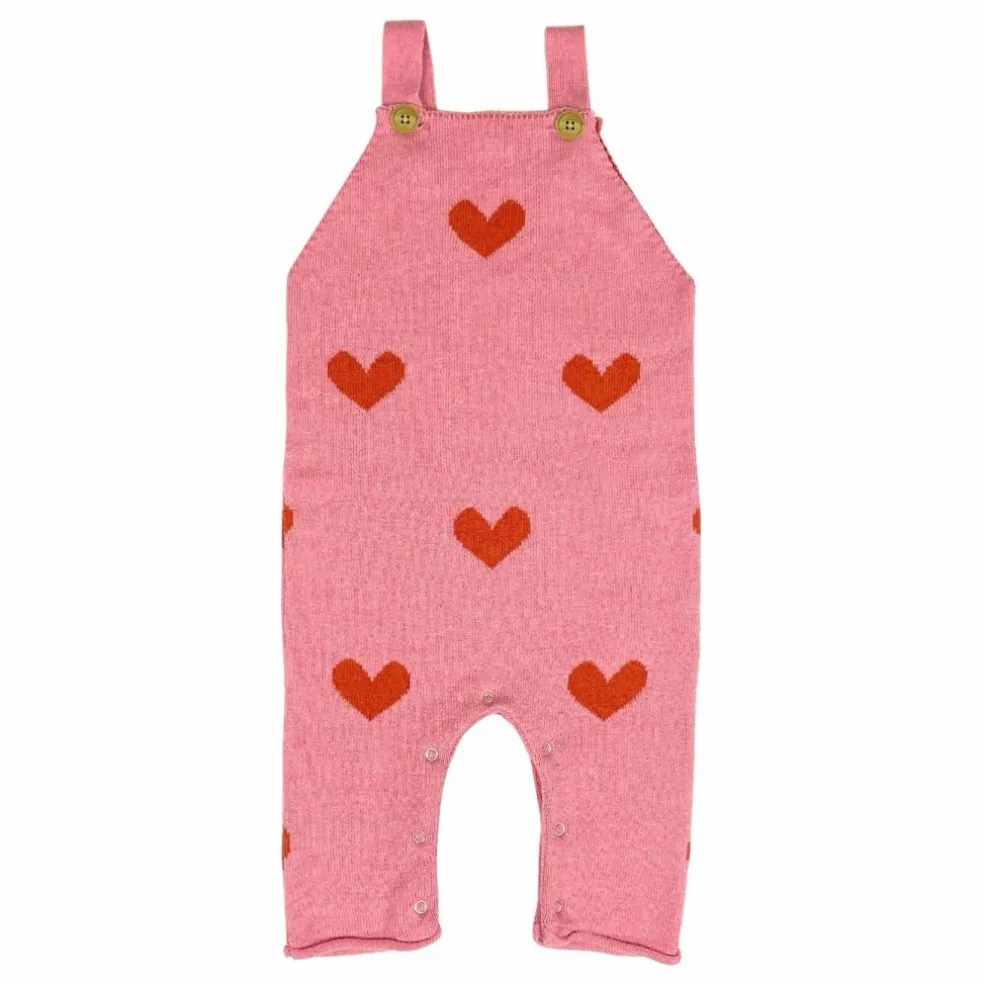 Salopette Lovely Coton Bio | Rose