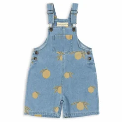Salopette Magot Citron Coton Bio | Bleu