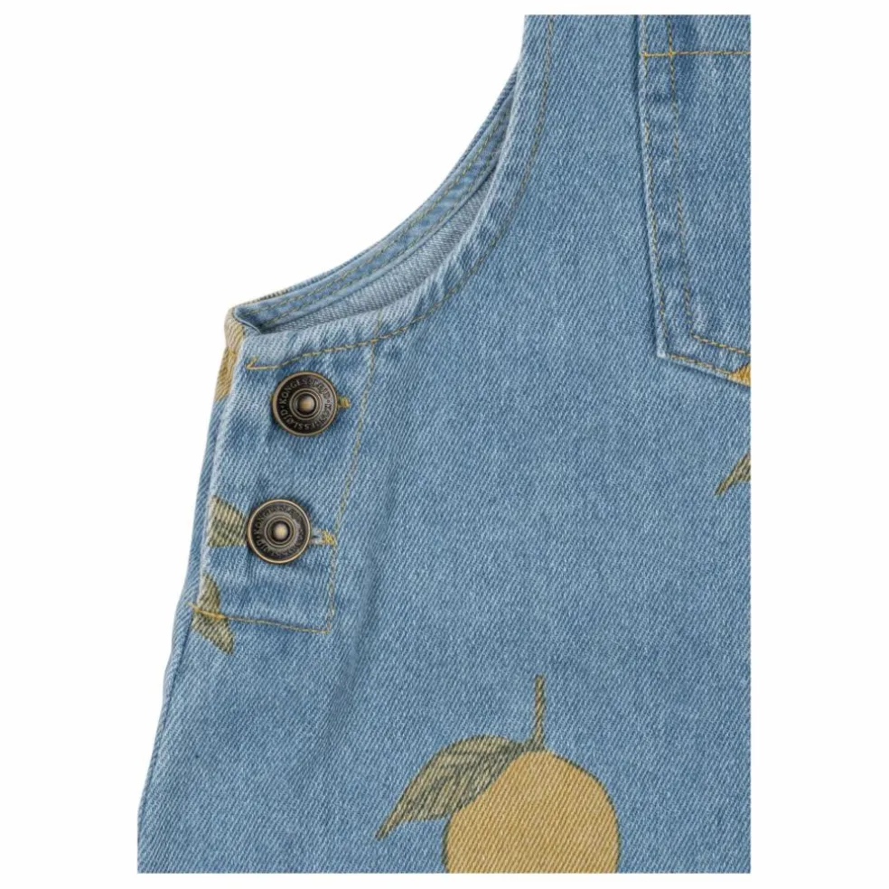 Salopette Magot Citron Coton Bio | Bleu