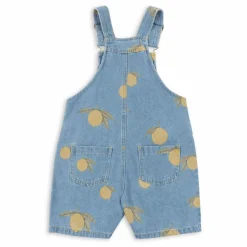 Salopette Magot Citron Coton Bio | Bleu