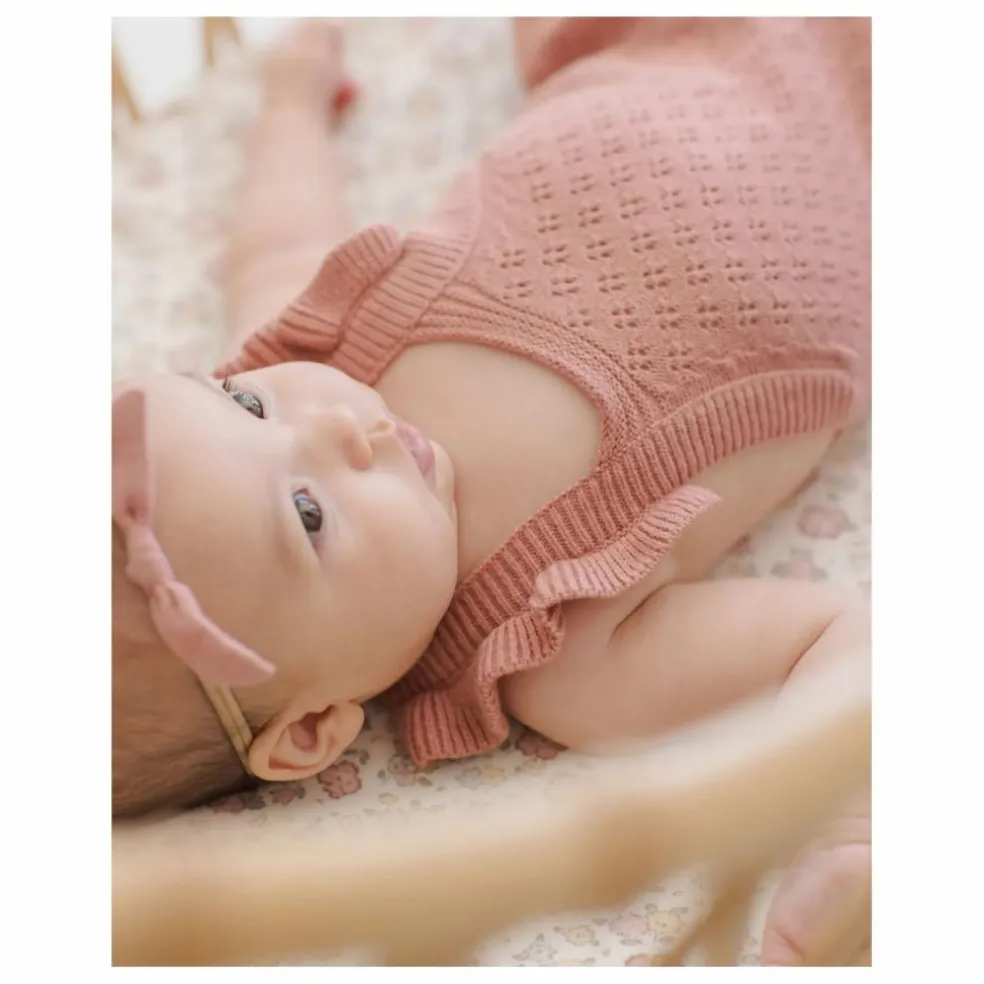 Salopette Maille | Vieux Rose