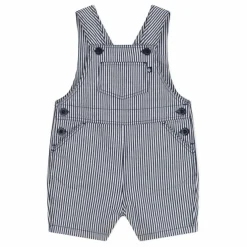 Salopette Mini Rayée | Bleu marine