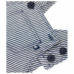 Salopette Mini Rayée | Bleu marine
