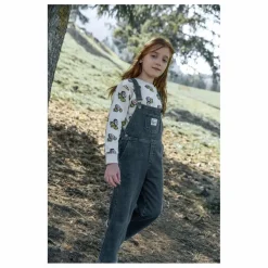 Salopette Moka | Denim gris