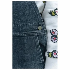 Salopette Moka | Denim gris