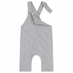 Salopette Molletonnée | Gris chiné