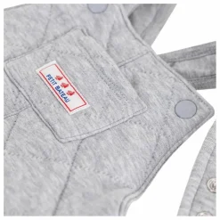 Salopette Molletonnée | Gris chiné