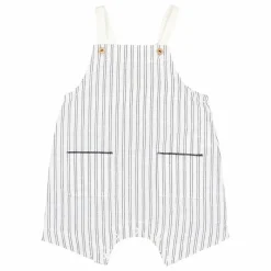 Salopette Rayures | Blanc