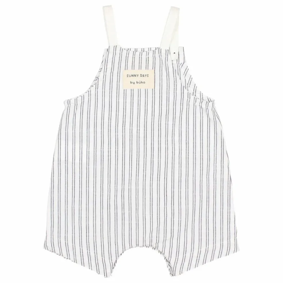Salopette Rayures | Blanc