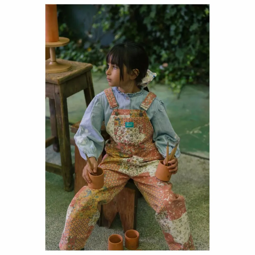 Salopette Romaria | Rose pêche