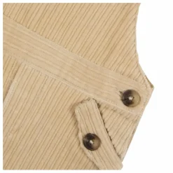 Salopette Velours Côtelé | Beige