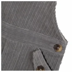 Salopette Velours Côtelé | Gris