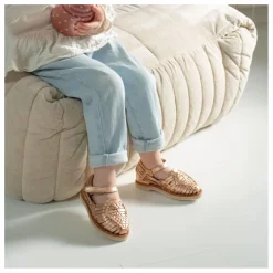 Sandales Alegria | Or rose