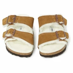 Sandales Arizona Fur Cuir Suede - Collection Adulte | Camel