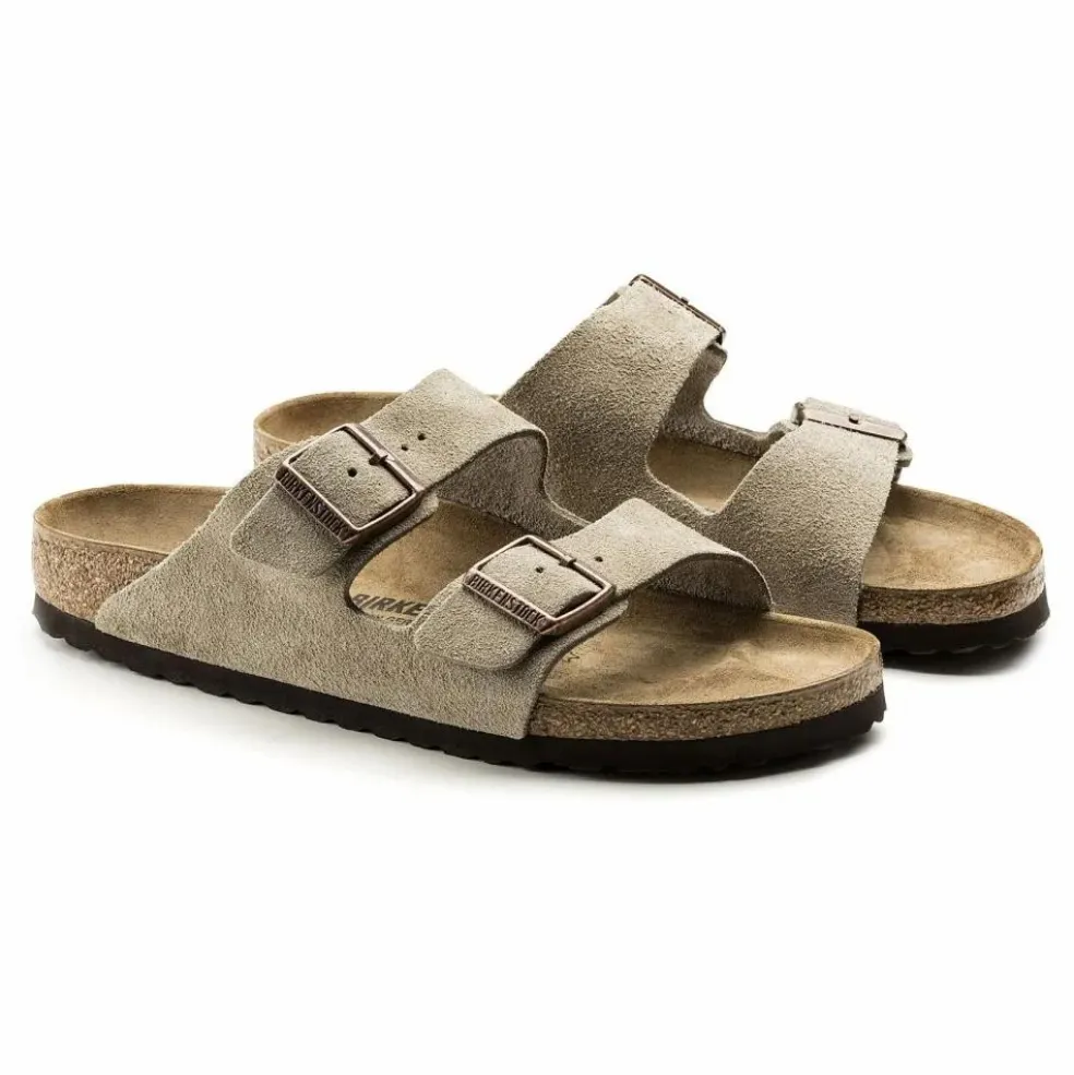 Sandales Arizona SFB Cuir Suede - Collection Adulte | Taupe