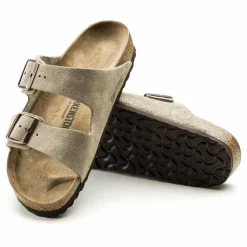 Sandales Arizona SFB Cuir Suede - Collection Adulte | Taupe