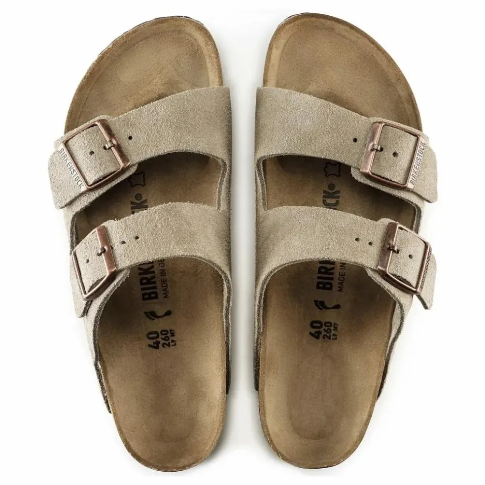 Sandales Arizona SFB Cuir Suede - Collection Adulte | Taupe