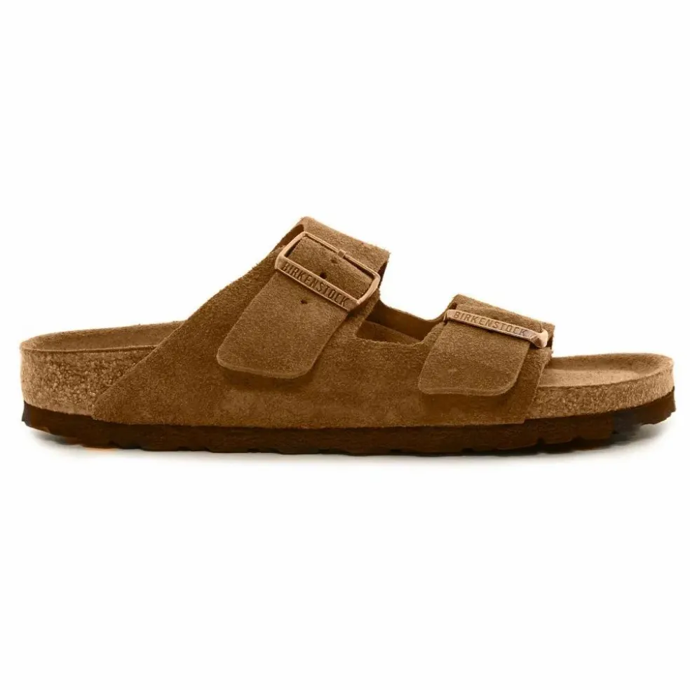 Sandales Arizona SFB Cuir Suède Chaussant Etroit | Mink