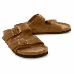 Sandales Arizona SFB Cuir Suède Chaussant Etroit | Mink