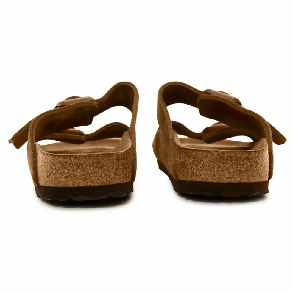 Sandales Arizona SFB Cuir Suède Chaussant Etroit | Mink
