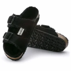 Sandales Arizona Shearling - Collection Adulte | Noir