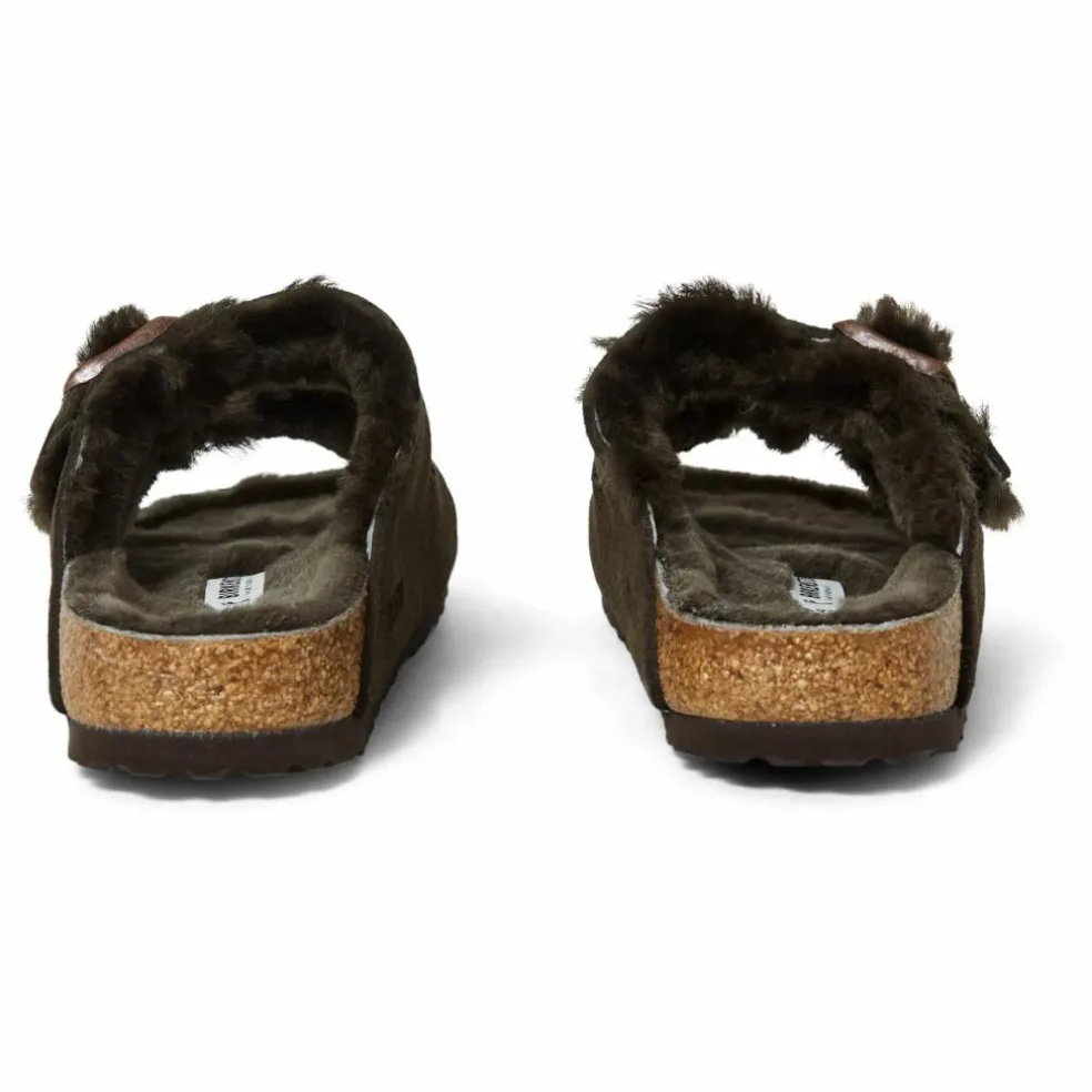 Sandales Arizona Shearling - Collection Adulte | Chocolat