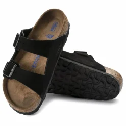 Sandales Arizona Suède et Nubuck - Collection Adulte | Noir