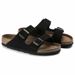 Sandales Arizona Suède et Nubuck - Collection Adulte | Noir