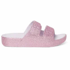Sandales Basic Paillettes | Rose