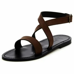 Sandales Calfat Nubuck | Marron