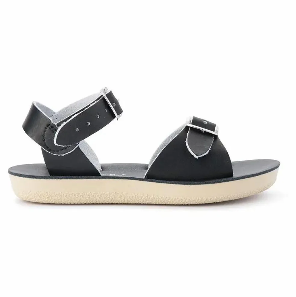 Sandales Cuir Waterproof Surfer | Noir