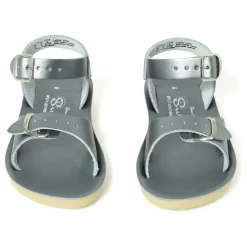 Sandales Cuir Waterproof Surfer | Argenté