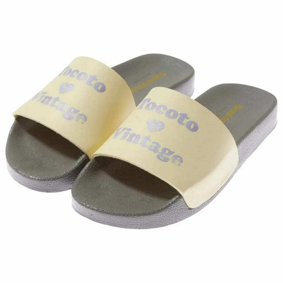 Sandales de plage Colorées | Jaune