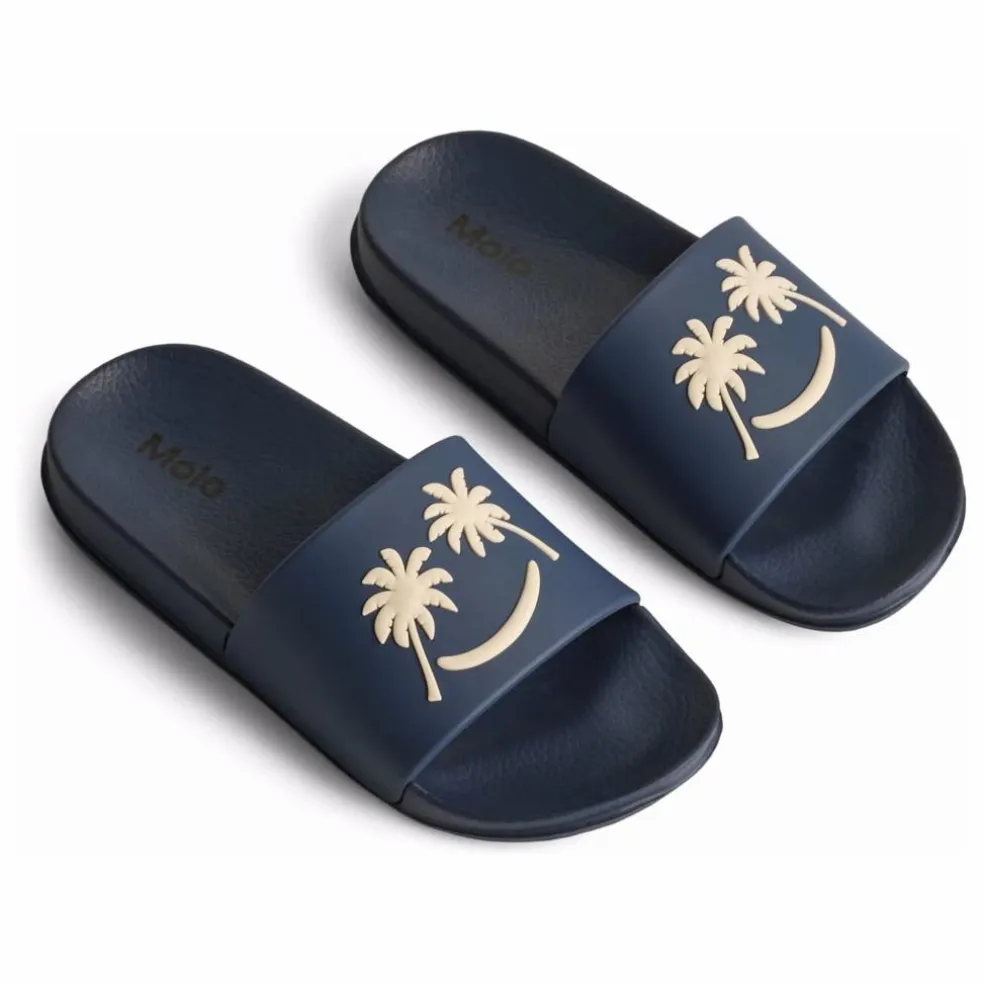 Sandales de Plage Zhappy Palm Smile | Bleu marine