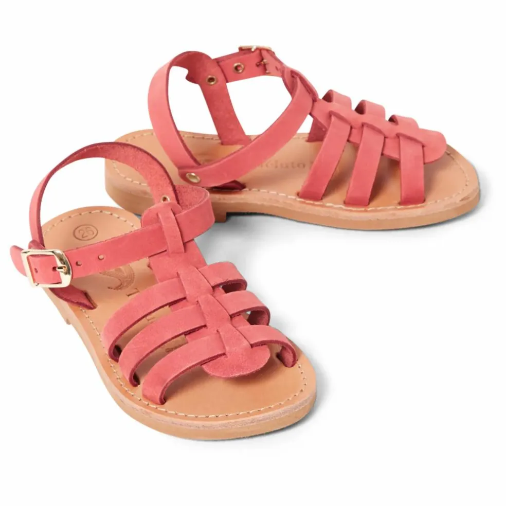Sandales Diego | Rouge framboise