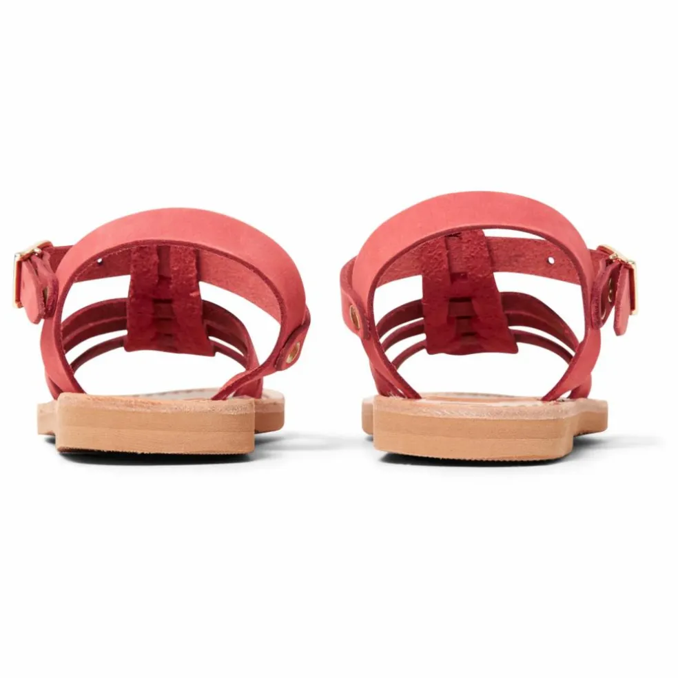 Sandales Diego | Rouge framboise